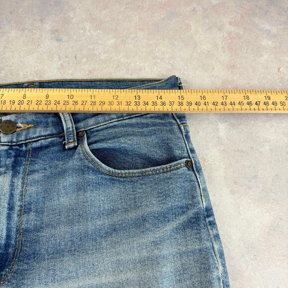 Mott And Bow Jeans Women's 28x28 Denim Mom Jean Distressed Needs Repair READ - Picture 9 of 10